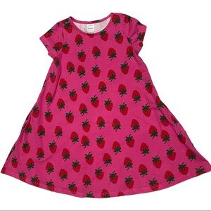 Hanna Andersson 130 strawberry dress